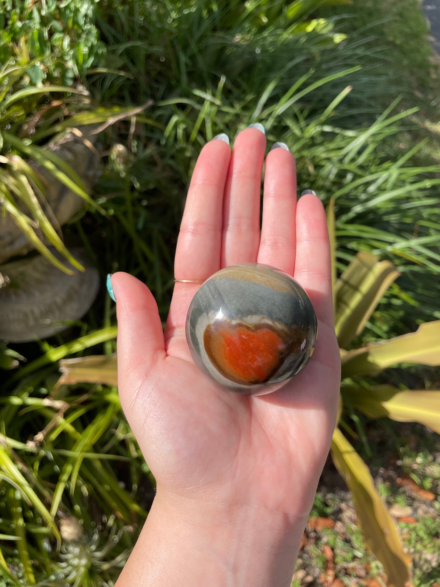Polychrome Jasper Sphere