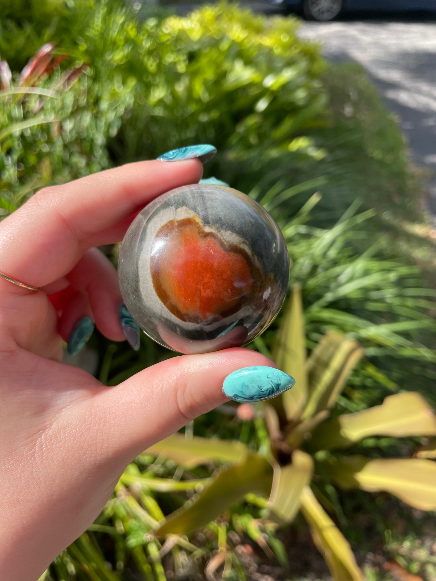 Polychrome Jasper Sphere