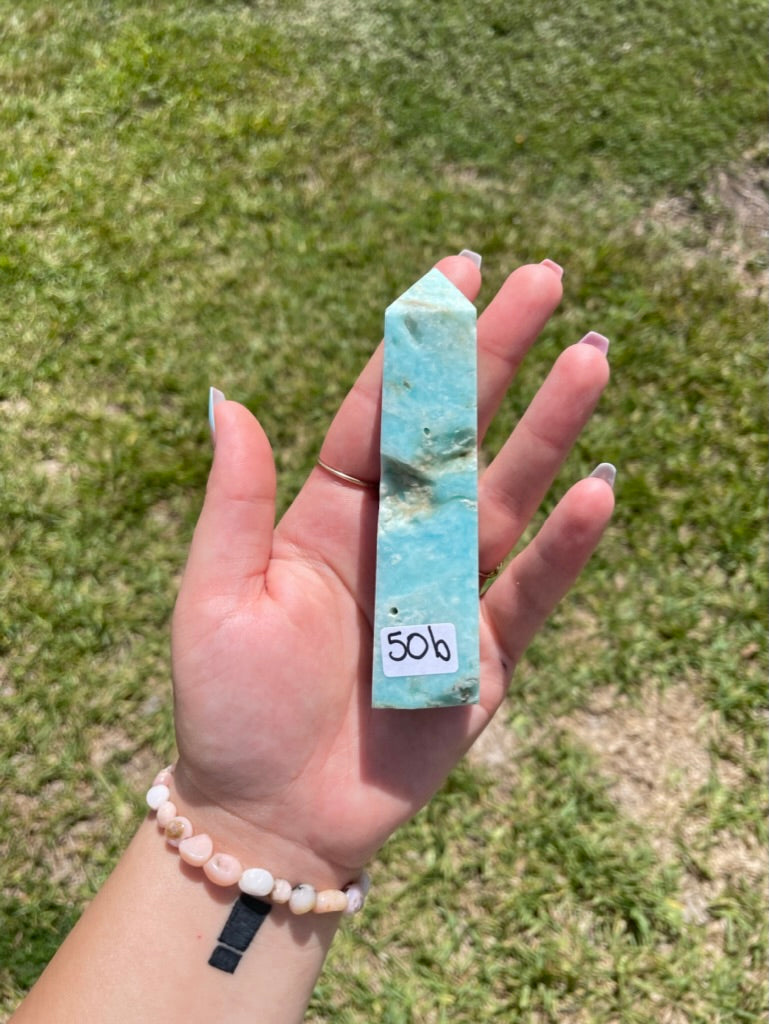 Blue Aragonite Tower