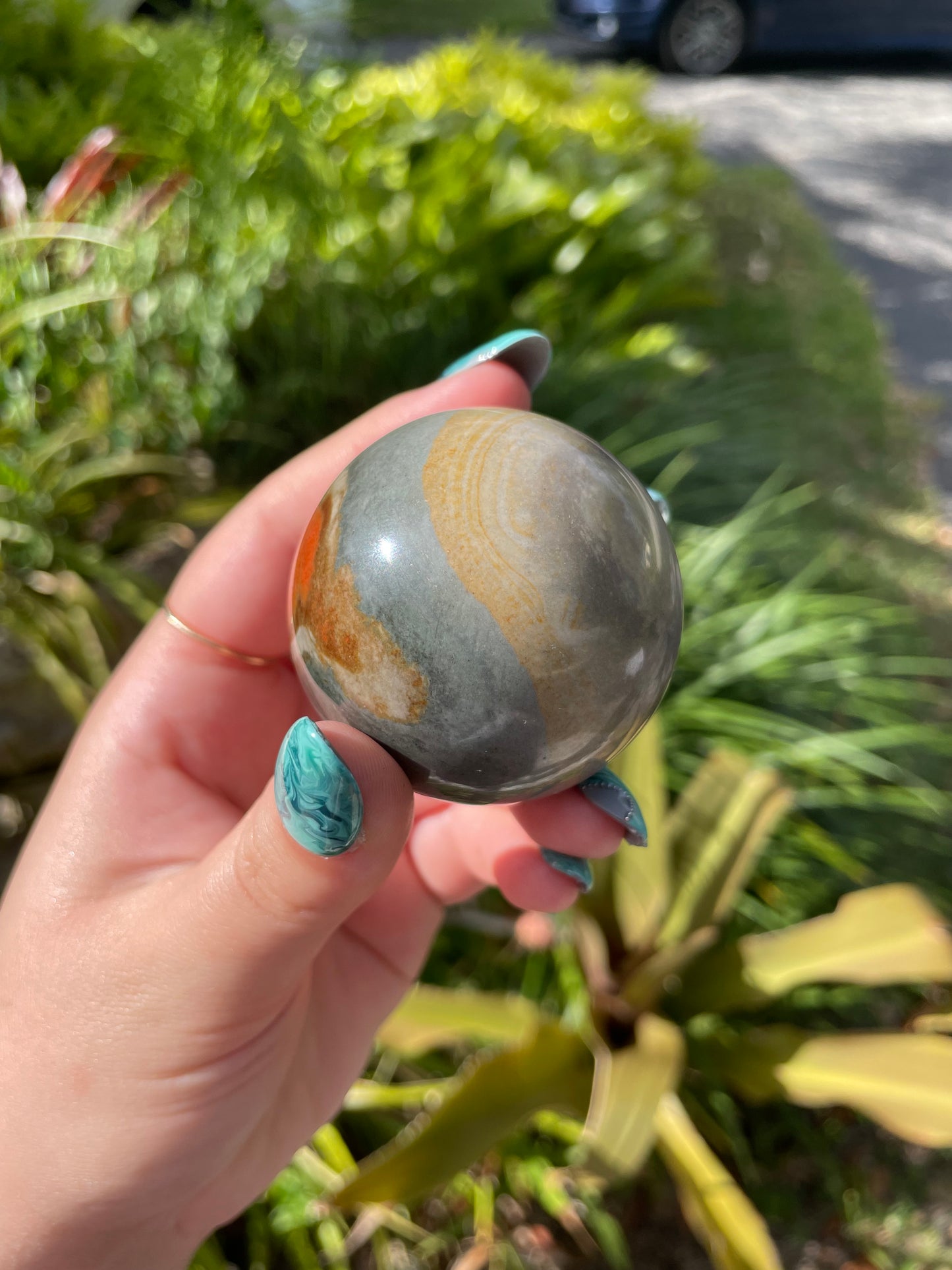 Polychrome Jasper Sphere